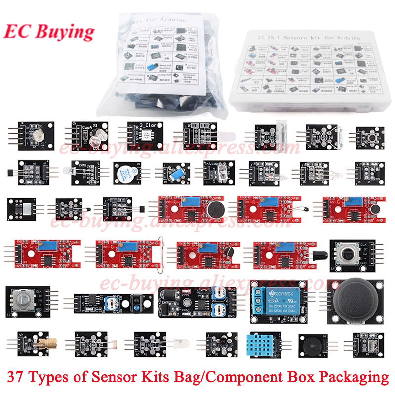 Esp32 Smart Home Kit - 37 in 1 センサーモジュール 37キット スターターキット