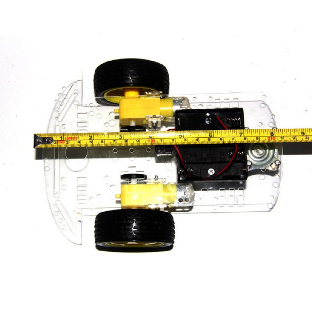 Stem Robotics Kit - STEM DIYスマートロボットカーのプロジェクトに最適な、速度エンコーダー付きの2WDロボットカー用シャーシ組み立てキット。