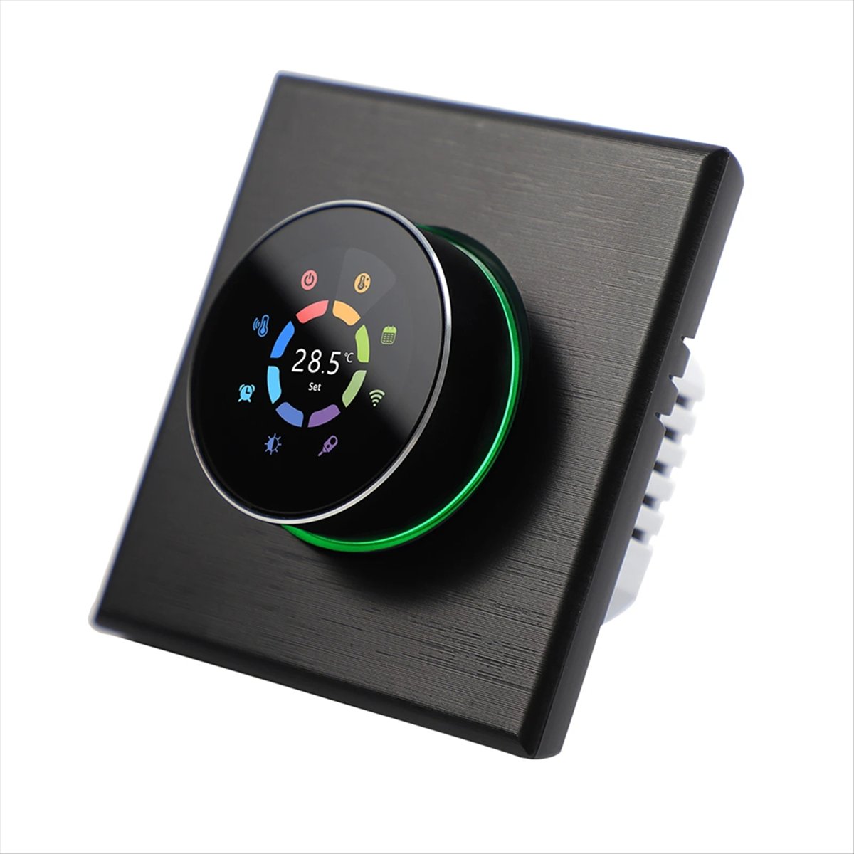 Wifi Thermostat - 【DT56】Wi-Fi対応の温度調節器。週間プログラム設定が可能。ボタン操作、モバイルアプリ、音声操作に対応。