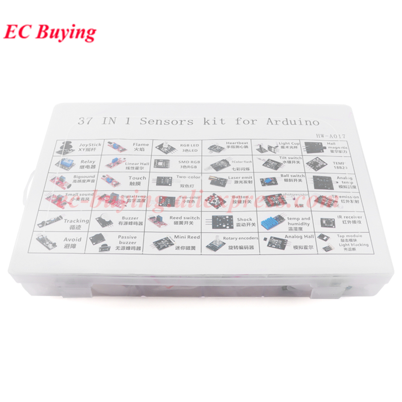 37 in 1 センサーモジュール 37キット スターターキ - Esp32 Smart Home Kit のレビューと価格