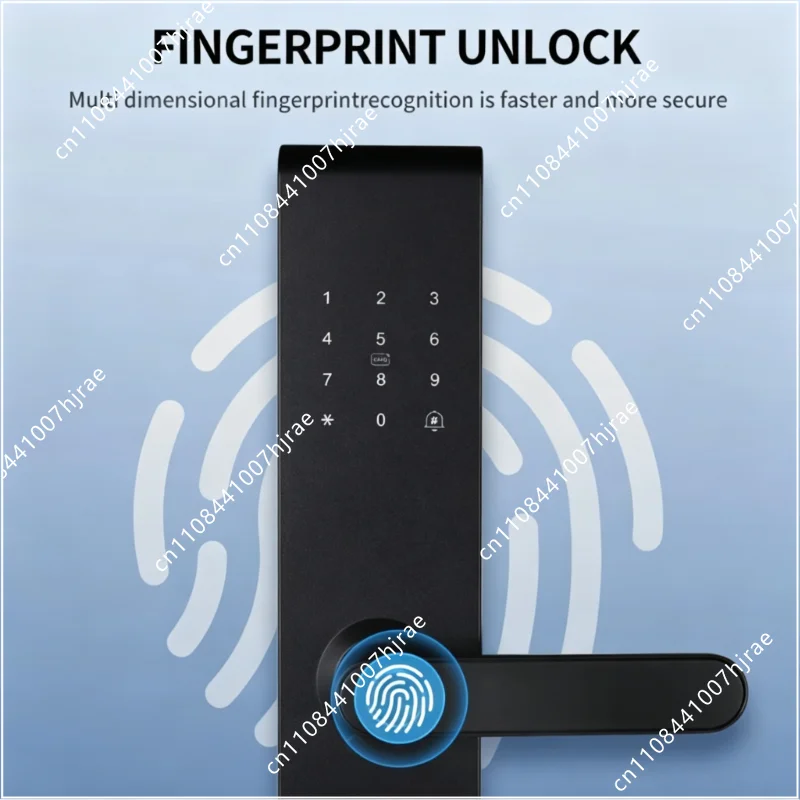 Tuya Wi-Fi対応スマート電子ドアロック。生体認証指紋 - Smart Door Lock Wifi のレビューと価格