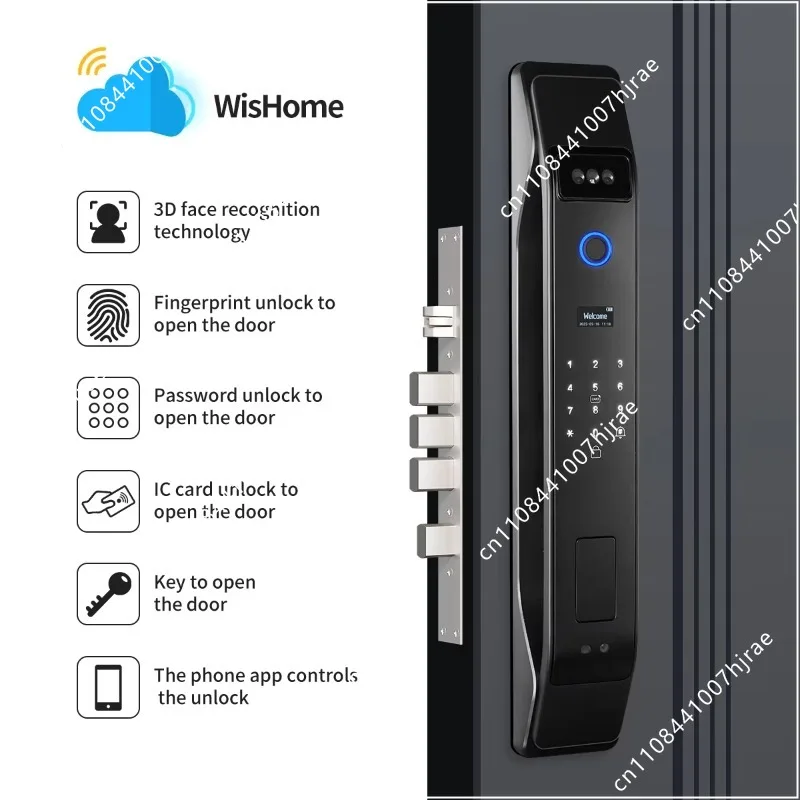 顔認証機能付きデジタル玄関錠。Wi-Fi経由でスマートフォン - Smart Door Lock Wifi のレビューと価格