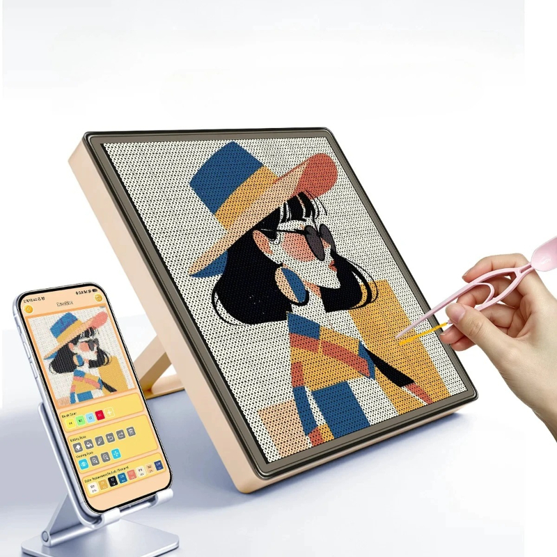 DIY スマート LED ペグボード APP 制御電子ヒュー - Electronics Project Kit のレビューと価格