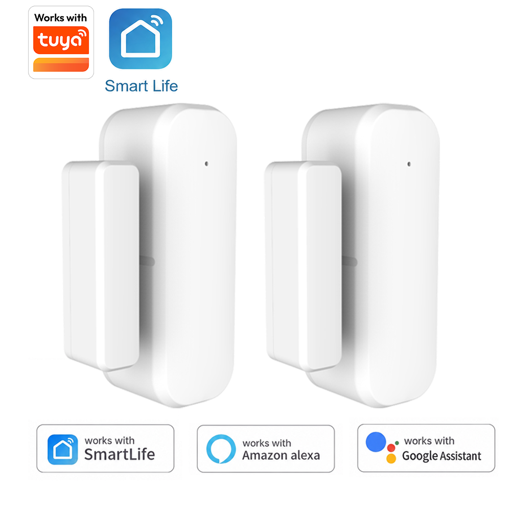 Tuya Wi-Fi スマートドアおよび窓センサー 磁気スイ - Smart Home Automation Kit のレビューと価格