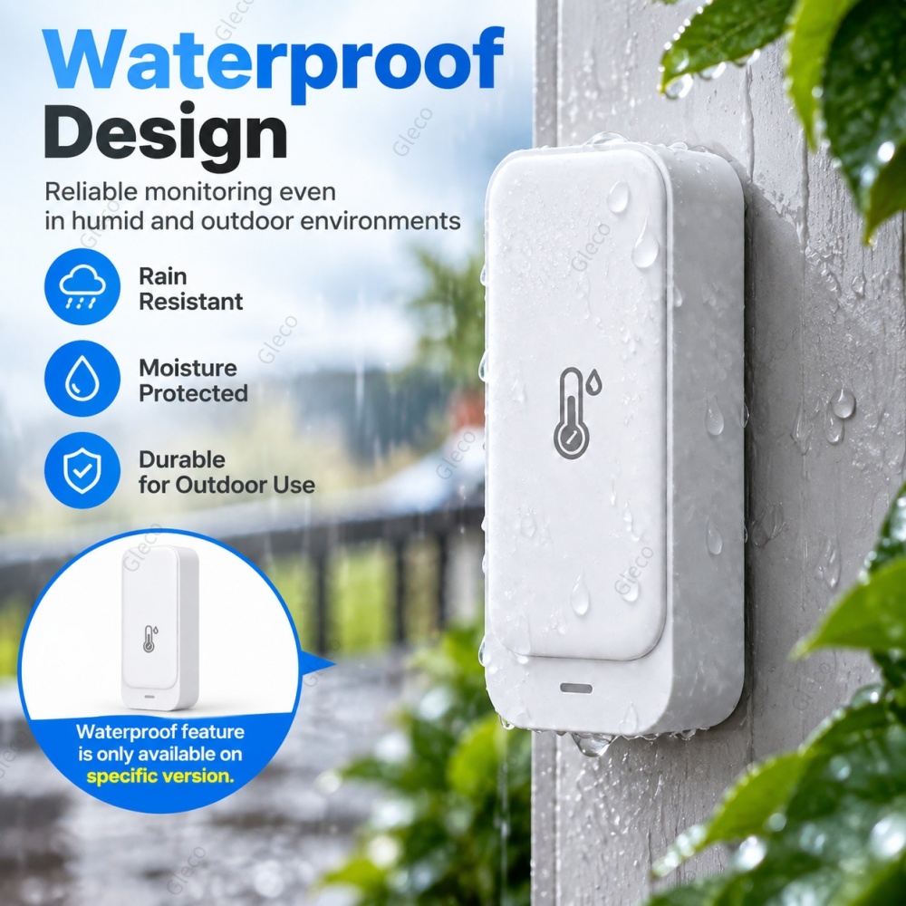 Zigbee対応、防水仕様の温度・湿度センサー。屋内・屋外用 - Smart Home Automation Kit のレビューと価格