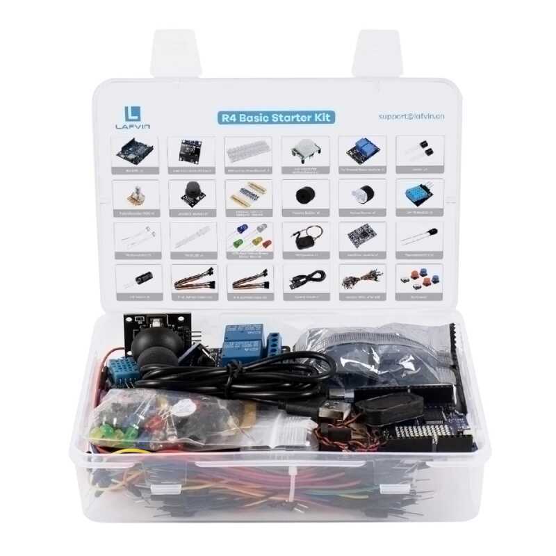 UNO R4 WiFi対応開発スターターキット。センサーと電 - Microcontroller Kit のレビューと価格