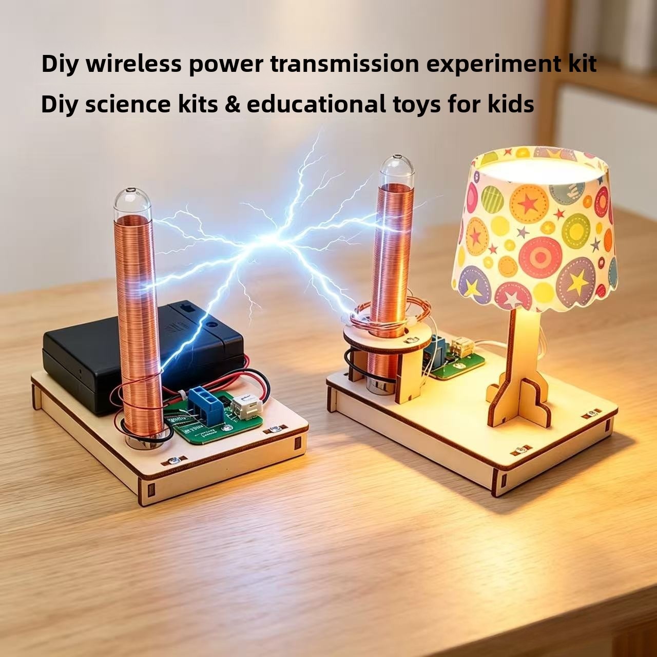 ワイヤレス電力伝送モデル DIY電子工作キット 物理実験用教 - Electronics Project Kit のレビューと価格