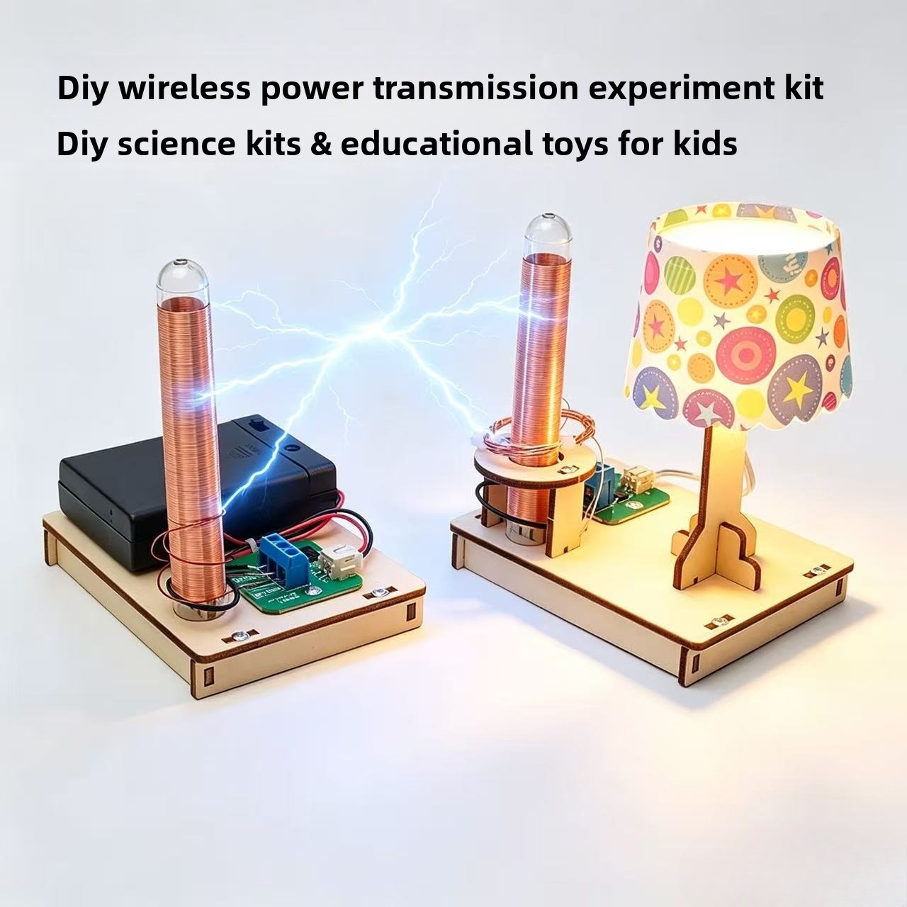 ワイヤレス電力伝送モデル DIY電子工作キット 物理実験用教 - Electronics Project Kit のレビューと価格